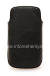 Photo 2 — Original Leather Case-pocket Leather Pocket Pouch for BlackBerry 9360/9370 Curve, Sky Blue