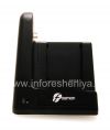 Photo 11 — Proprietary docking station untuk mengisi baterai telepon dan baterai Fosmon Desktop USB Cradle untuk BlackBerry 9360 / 9370 Curve, hitam