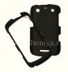 Photo 4 — Boîtier en plastique tactile Sky Shell dur pour BlackBerry Curve 9360/9370, Noir (Black)