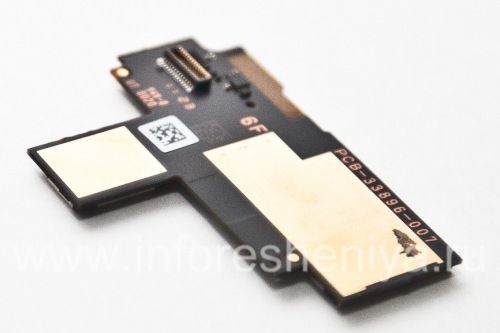 Photogallery for konektor Chip SIM, SD untuk BlackBerry 9360 / 9370 Curve, hitam product