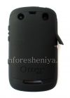 Photo 22 — Firm plastic cover zezindlu ezingeni eliphezulu of ukuvikelwa OtterBox wasemuva Series Case for BlackBerry 9360 / 9370 Curve, Black (Black)