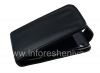 Photo 4 — Leather Case with vertical opening cover for BlackBerry Curve 9380, Black with fine texture