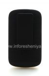 Фотография 2 — Пластиковый чехол + кобура для BlackBerry 9380 Curve, Черный