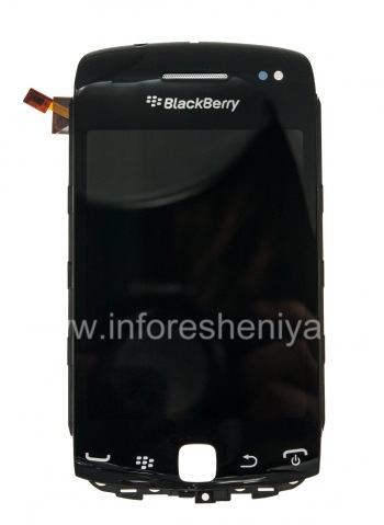 The original LCD screen assembly with touch-screen for BlackBerry 9380 Curve