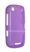 Photo 5 — Silicone Case untuk kompak Streamline BlackBerry 9380 Curve, ungu