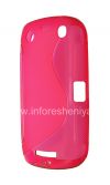 Фотография 3 — Силиконовый чехол уплотненный Streamline для BlackBerry 9380 Curve, Розовый