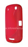 Photo 3 — Silicone Case untuk kompak Streamline BlackBerry 9380 Curve, merah