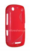 Photo 4 — 硅胶套紧凑的流线型曲线BlackBerry 9380, 红
