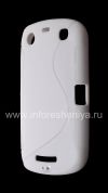 Photo 3 — 硅胶套紧凑的流线型曲线BlackBerry 9380, 白
