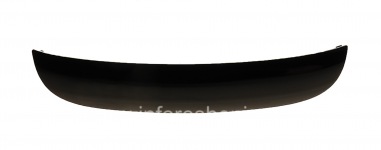 BlackBerryの曲線9380のための演算子なしのロゴと船体U-カバーの一部, ブラック
