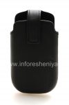 Фотография 1 — Оригинальный кожаный чехол с клипсой Leather Swivel Holster для BlackBerry 9380 Curve, Черный