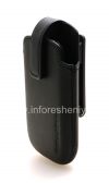 Photo 3 — L'étui en cuir d'origine avec clip Étui pivotant en cuir pour BlackBerry 9380 Curve, Noir