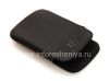 Фотография 4 — Оригинальный кожаный чехол-карман Leather Pocket для BlackBerry 9380 Curve, Черный (Black)