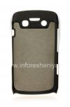 Photo 2 — Plastik tas-cover dengan insert timbul untuk BlackBerry 9790 Bold, Metallic / Biru