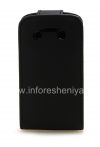 Photo 2 — Housse en cuir avec couvercle à ouverture verticale pour BlackBerry 9790 Bold, Noir avec grande texture