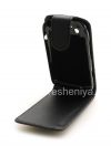 Фотография 7 — Кожаный чехол с вертикально открывающейся крышкой для BlackBerry 9790 Bold, Черный с крупной текстурой