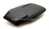 Photo 6 — Leather case with clip for BlackBerry 9790 Bold, Black, fine texture