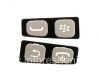 Photo 5 — bagian atas tombol-tombol keyboard BlackBerry 9790 Bold, putih
