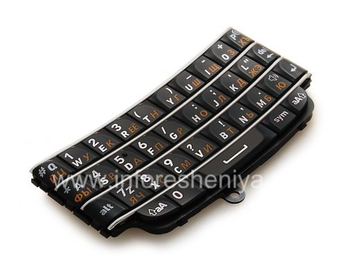 Photogallery for Russian keyboard BlackBerry 9790 Bold, The black product