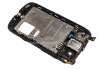 Photo 4 — La parte media de la carcasa original para el BlackBerry 9790 Bold, negro
