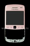 Photo 1 — Touch-Screen in der Versammlung (Touchscreen) mit der vorderen und der Felge für Blackberry 9790 Bold, rosa