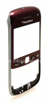 Photo 4 — Touch-screen (Touchscreen) in the assembly with the front and rim for BlackBerry 9790 Bold, Red