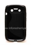 Photo 2 — Silicone Case untuk kompak Streamline BlackBerry 9790 Bold, hitam