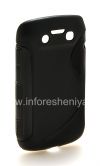 Photo 3 — Silicone Case untuk kompak Streamline BlackBerry 9790 Bold, hitam