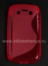Photo 1 — Silicone Case untuk kompak Streamline BlackBerry 9790 Bold, berwarna merah muda