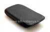 Фотография 6 — Оригинальный кожаный чехол-карман Pocket для BlackBerry 9790 Bold, Черный/ Фиолетовый (Black/ Royal Purple)