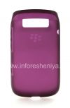 Photo 1 — Funda de silicona original compactado Shell suave de la caja para BlackBerry 9790 Bold, Purple (Púrpura real)