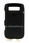 Photo 1 — Le couvercle en plastique d'origine, couvrir Coque pour BlackBerry 9790 Bold, Noir (Black)