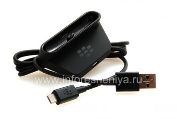 মূল ডেস্কটপ চার্জার "গ্লাস" BlackBerry 9790 Bold জন্য সিঙ্ক শুঁটি