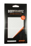 Photo 2 — Firma textura conjunto de protectores de pantalla y el cuerpo BodyGuardz Armadura para el BlackBerry 9790 Bold, Blanca, de textura "fibra de carbono"