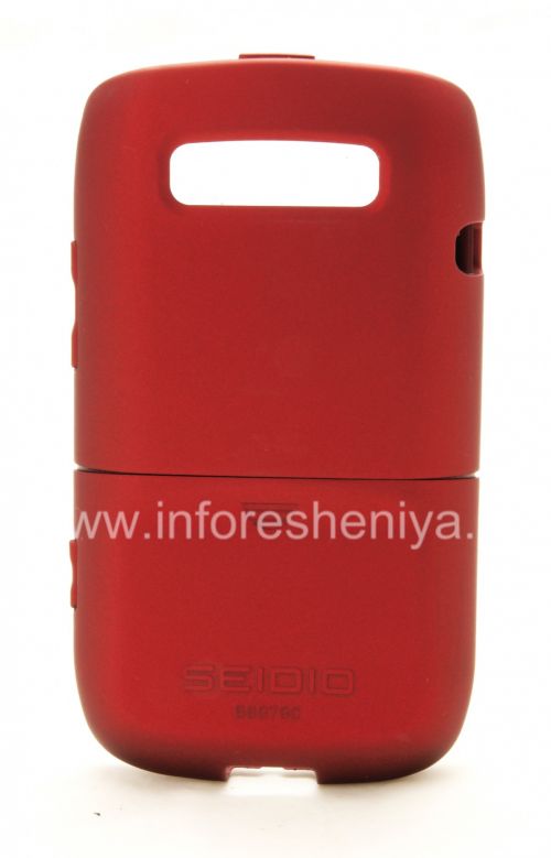 Галерея фотографий товара Фирменный пластиковый чехол Seidio Surface Case для BlackBerry 9790 Bold, Красный (Garnet Red)