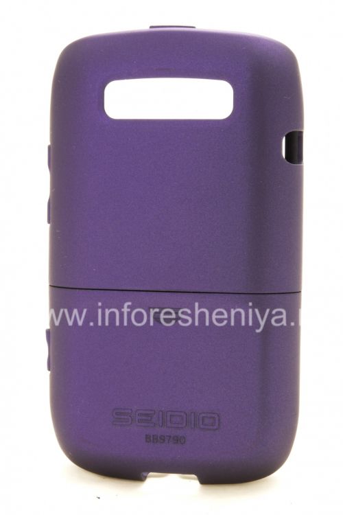 Галерея фотографий товара Фирменный пластиковый чехол Seidio Surface Case для BlackBerry 9790 Bold, Фиолетовый (Amethyst)