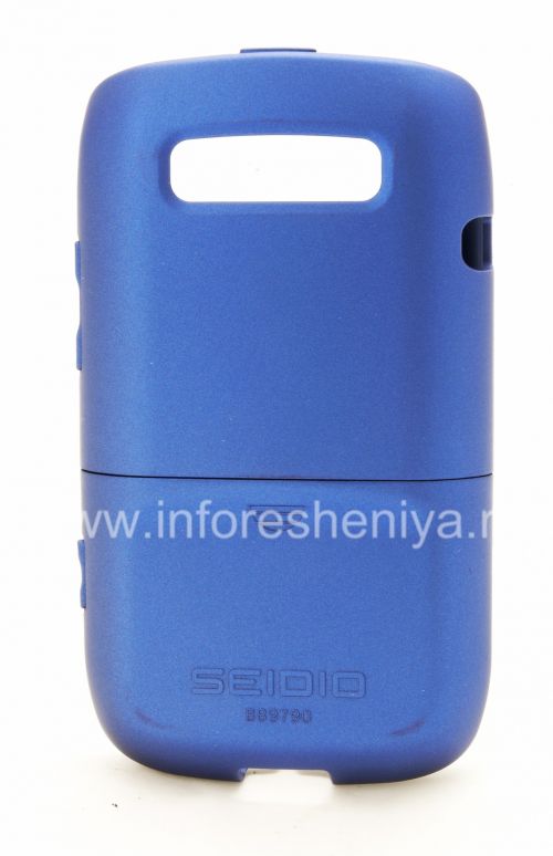 Галерея фотографий товара Фирменный пластиковый чехол Seidio Surface Case для BlackBerry 9790 Bold, Синий (Royal Blue)