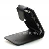 Фотография 6 — Кожаный чехол с вертикально открывающейся крышкой для BlackBerry 9800/9810 Torch, Черный "Крокодиловый"