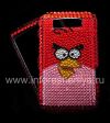 Фотография 1 — Пластиковый чехол со стразами для BlackBerry 9800/9810 Torch, Серия "Angry Birds"