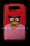 Фотография 2 — Пластиковый чехол со стразами для BlackBerry 9800/9810 Torch, Серия "Angry Birds"