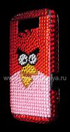Фотография 4 — Пластиковый чехол со стразами для BlackBerry 9800/9810 Torch, Серия "Angry Birds"