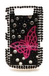 Фотография 2 — Пластиковый чехол со стразами для BlackBerry 9800/9810 Torch, Серия "Бабочка"