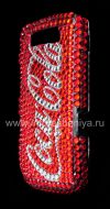 Фотография 4 — Пластиковый чехол со стразами для BlackBerry 9800/9810 Torch, Серия "Coca Cola"