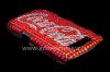 Фотография 7 — Пластиковый чехол со стразами для BlackBerry 9800/9810 Torch, Серия "Coca Cola"