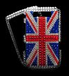 Фотография 1 — Пластиковый чехол со стразами для BlackBerry 9800/9810 Torch, Серия "Флаг"