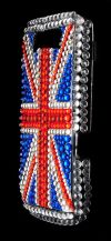 Фотография 5 — Пластиковый чехол со стразами для BlackBerry 9800/9810 Torch, Серия "Флаг"