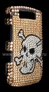 Фотография 5 — Пластиковый чехол со стразами для BlackBerry 9800/9810 Torch, Серия "Гламур"