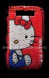 Фотография 2 — Пластиковый чехол со стразами для BlackBerry 9800/9810 Torch, Серия "Hello Kitty"