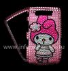 Фотография 1 — Пластиковый чехол со стразами для BlackBerry 9800/9810 Torch, Серия "My Melody"