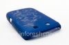 Photo 7 — Plastic isikhwama-cap ne laser libhalwe for BlackBerry 9800 / 9810 Torch, blue